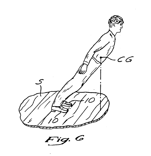 Rockin' Patent - US Patent No. 5,255,452 - Michael Jackson