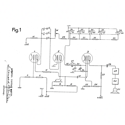 US Patent No. 2,563,477 – Constant Martin – Electronic Musical Instrument - Patents Rock - Russell IP