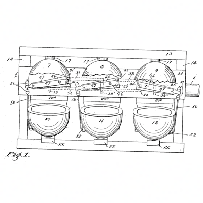 US Patent No. 1,243,645 - Harold A Van Valkenburg - Sound Producing Device - Patents Rock - Russell IP