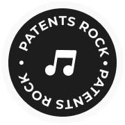 Patents Rock Sticker